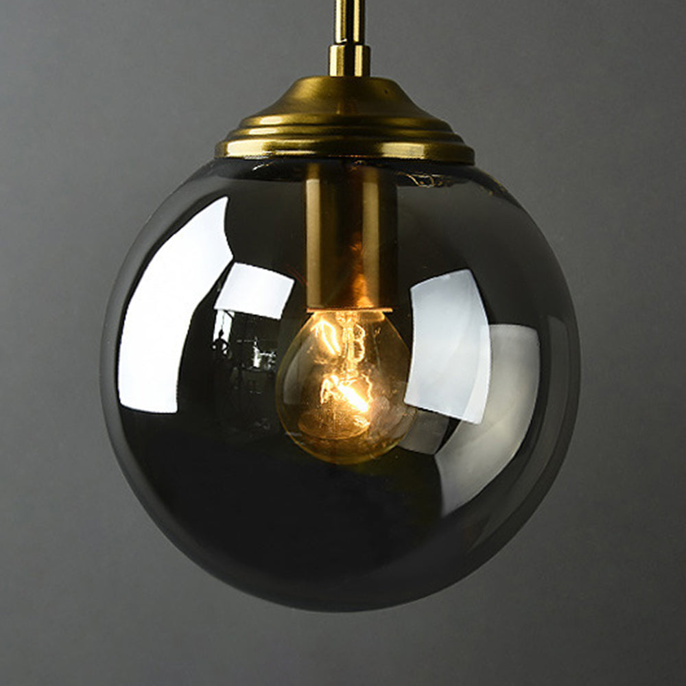 Valentina Modern Globe Glass Wall Lamp - Neutral Decor