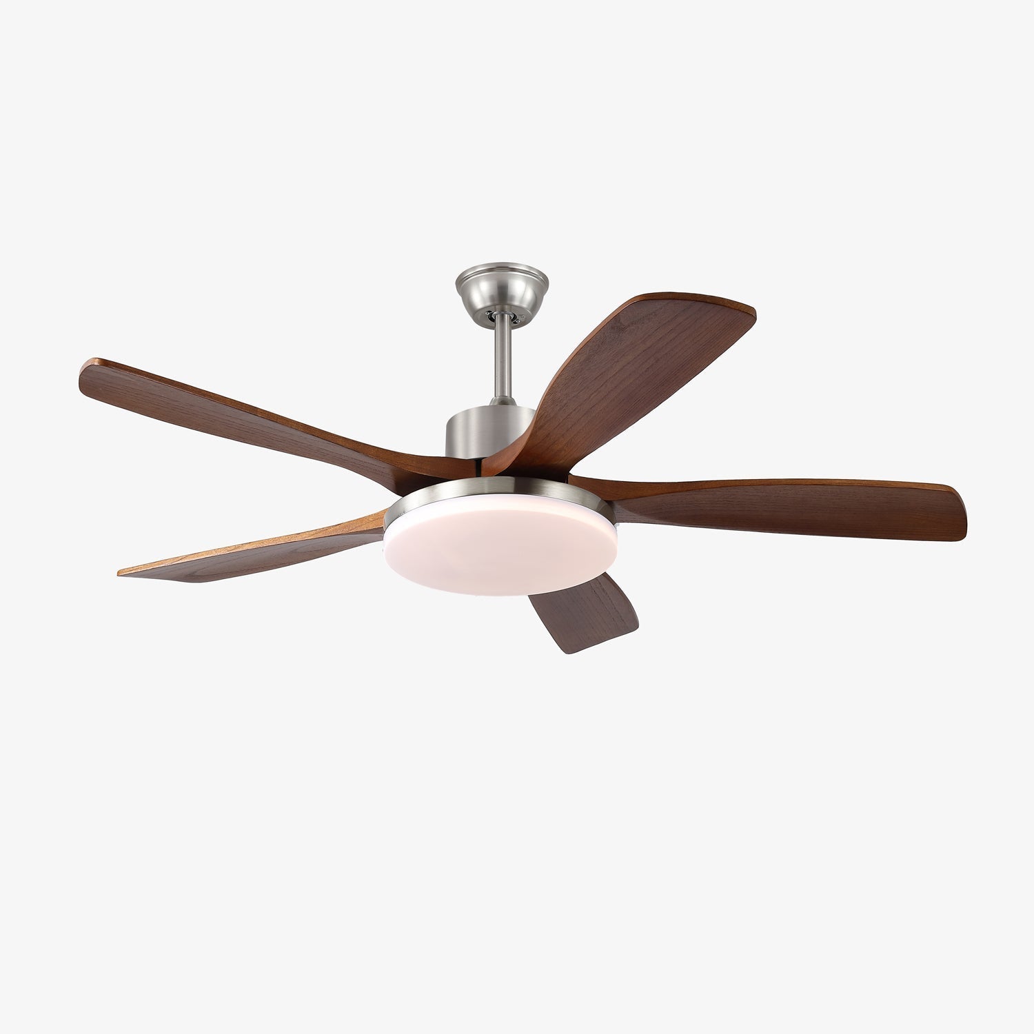 Alduira Modern Wood Ceiling Fan Light