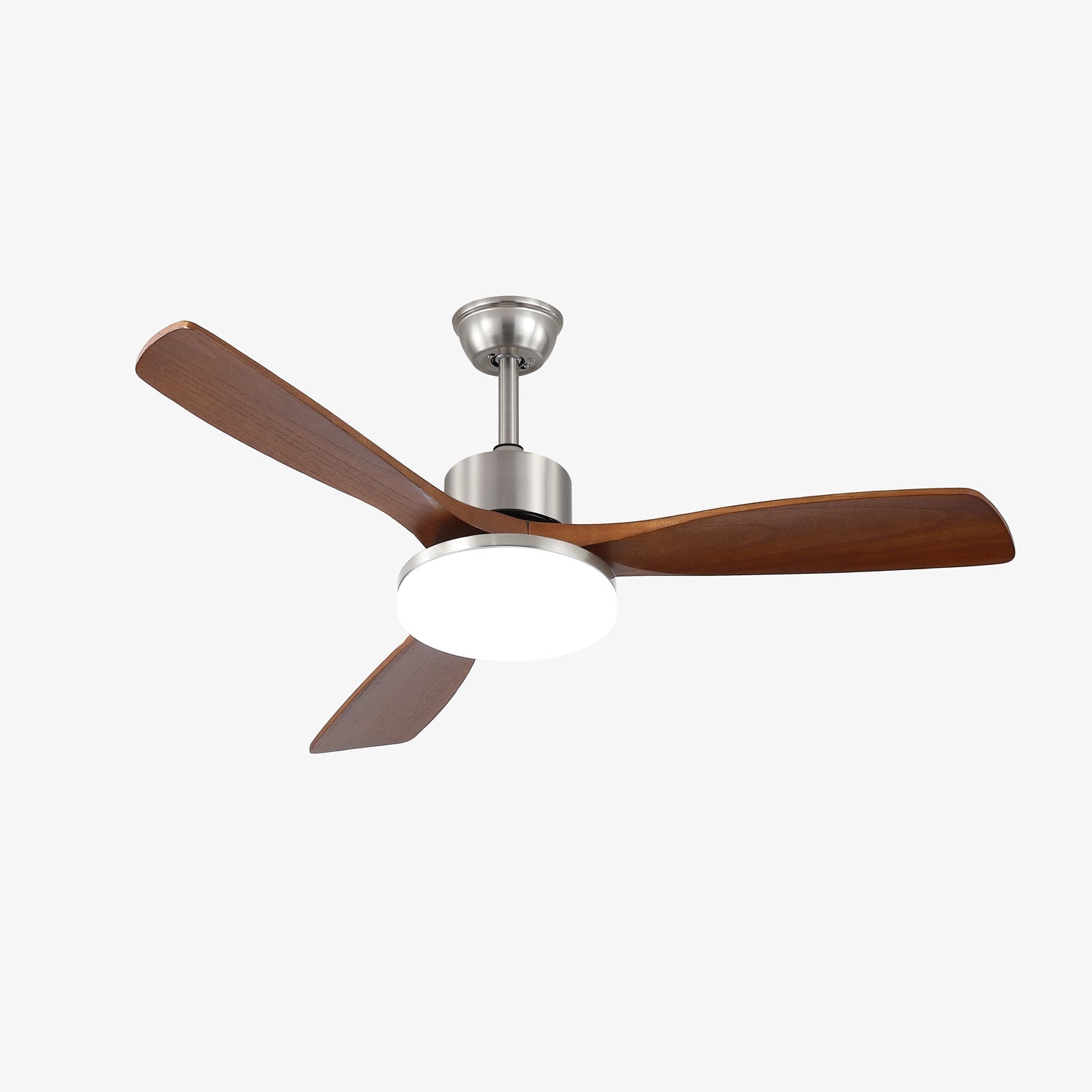 Alduira Modern Wood Ceiling Fan Light
