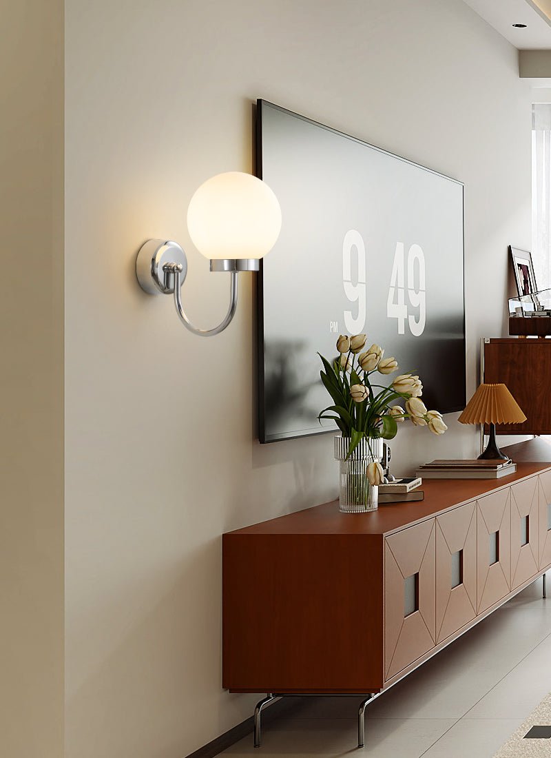 Varnys Chrome Wall Sconce