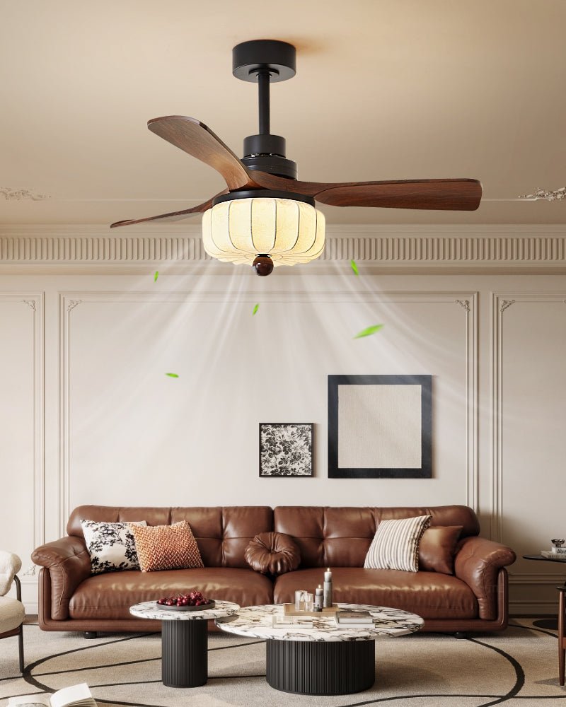 Wrenview Wood Ceiling Fan Light