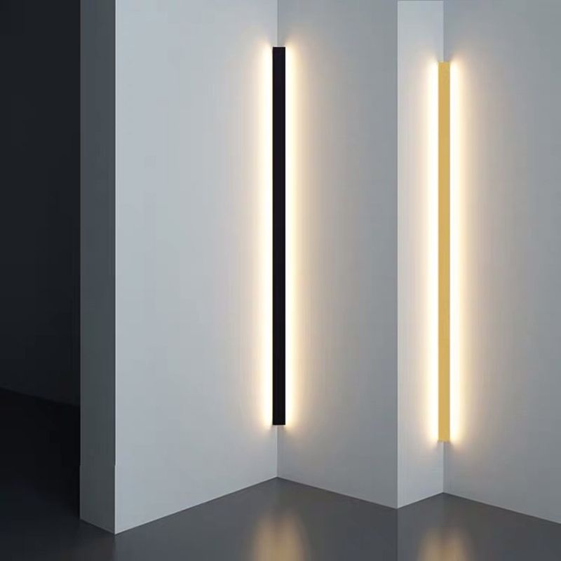 Arisha Minimalist Linear Acrylic Wall Lamp - Neutral Decor