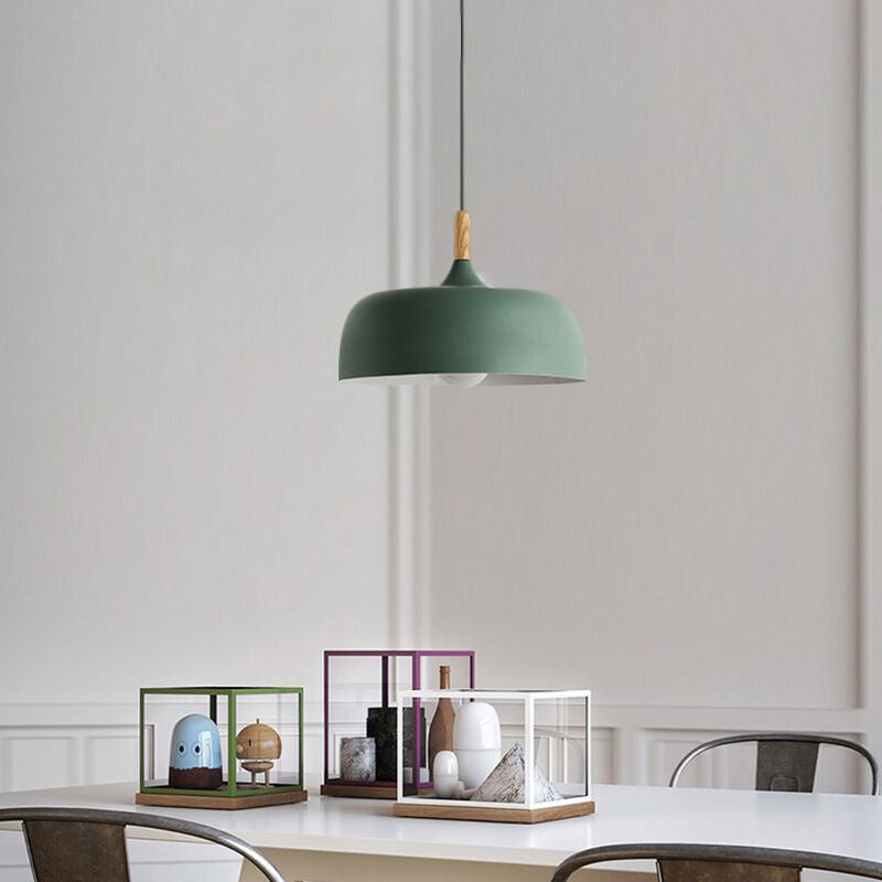 Arisha Modern Pendant Light Dome Macaron Dining Room - Neutral Decor
