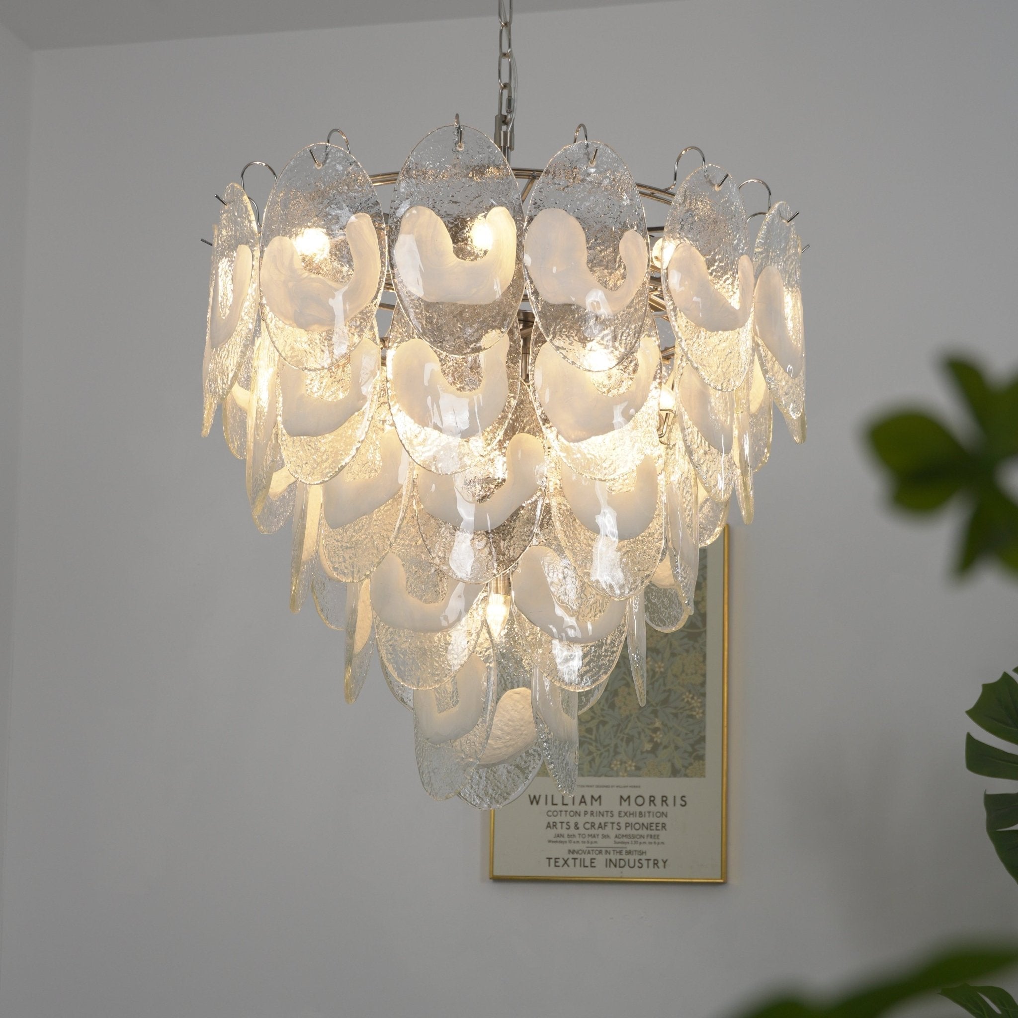 Jord Elegant Murano Glass Chandelier