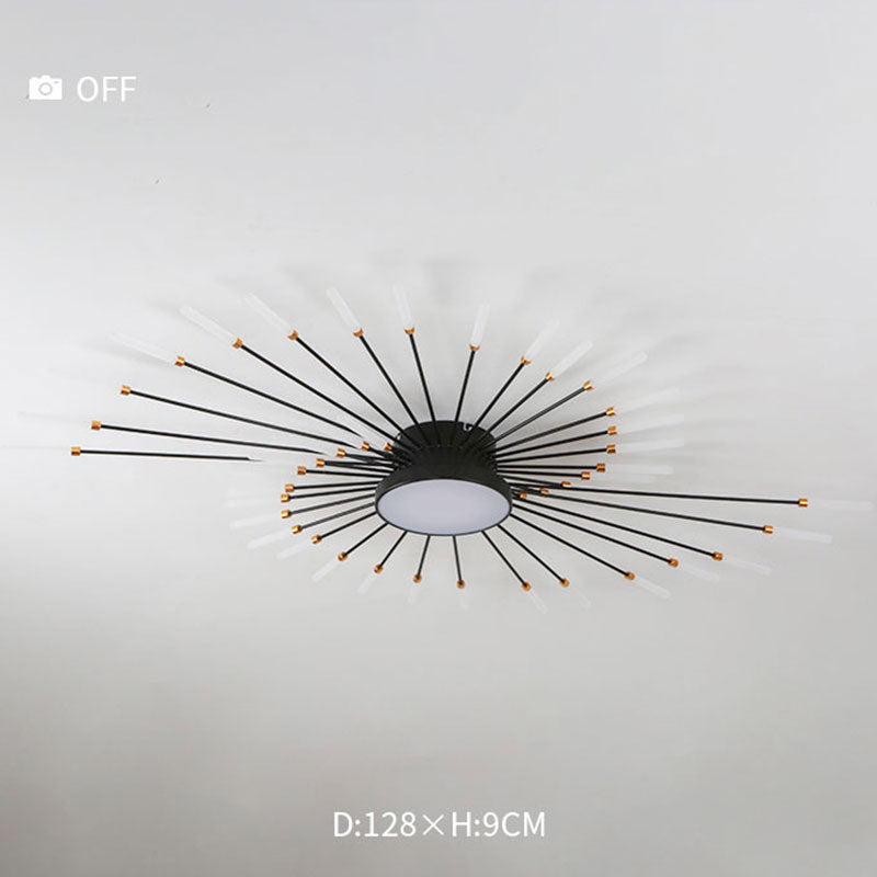 Arisha Modern Home Decoration Fireworks LED Ceiling Light - Neutral Decor