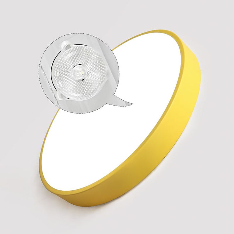 Valentina Ceiling Light Round Flush Mount Bedroom - Neutral Decor
