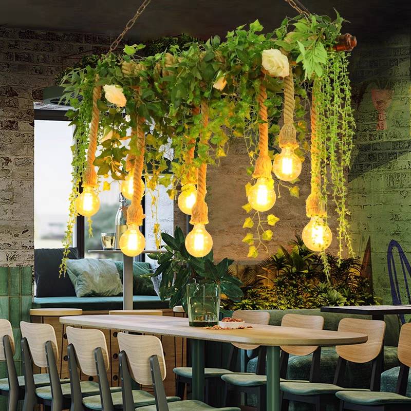 Ritta Natural Decorative Glass Pendant Light - Neutral Decor