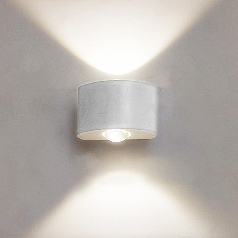 Ray Modern Rectangular Outdoor Wall Lamp Water-Wave - Neutral Decor