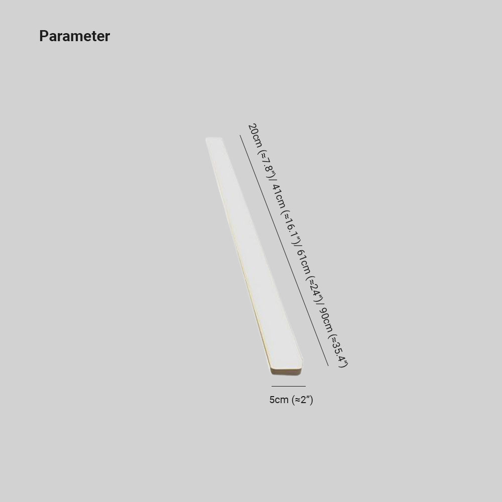 Arisha Simple Bar Mirror Front Vanity Wall Lamp Acrylic - Neutral Decor
