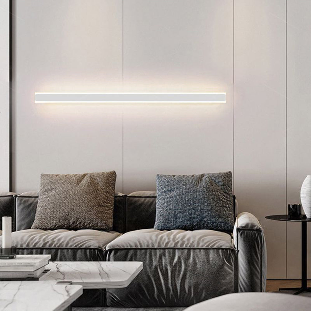 Arisha Minimalist Linear Acrylic Wall Lamp - Neutral Decor