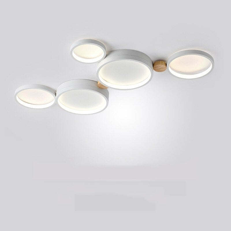 Arisha Round Flush Mount Ceiling Light Bedroom - Neutral Decor