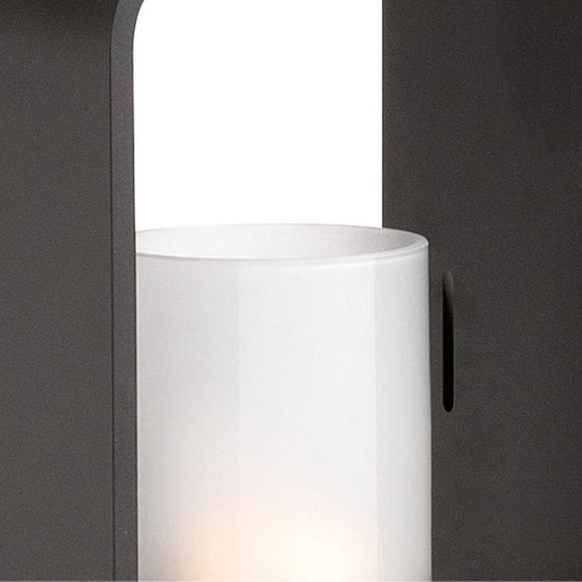 Ray Minimalist Cuboid Candle Outdoor Floor Lamp Garden - Neutral Decor