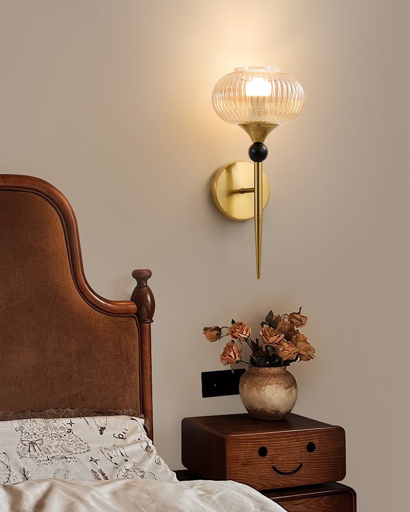 Thyr Ribbed Wall Sconce