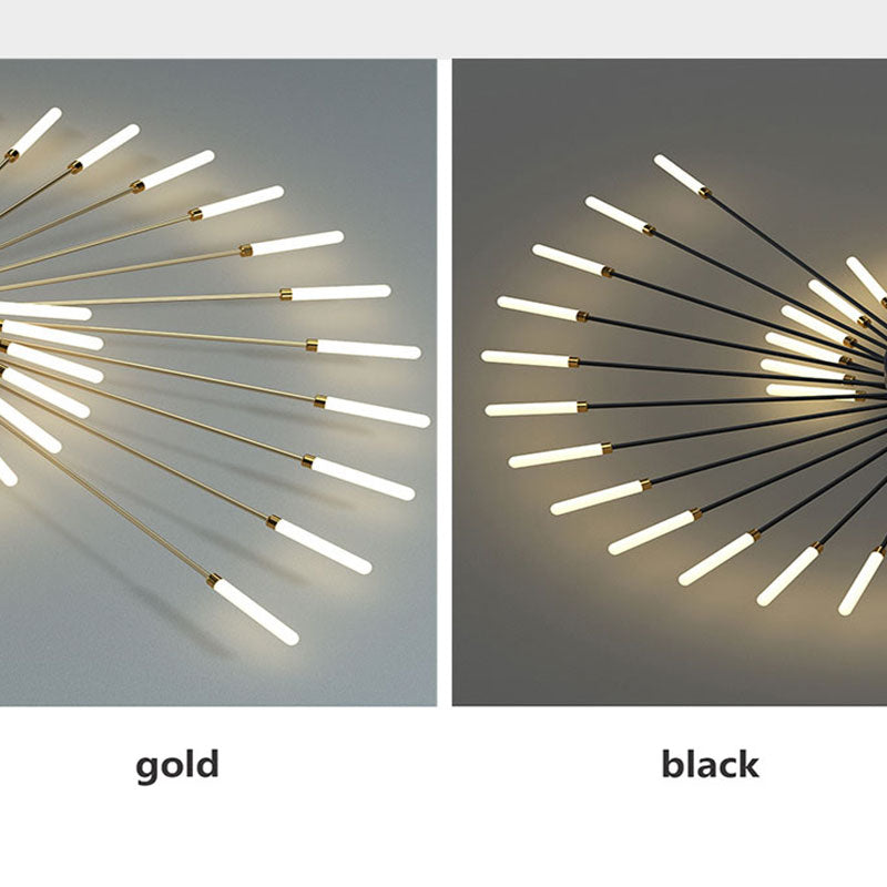 Arisha Modern Home Decoration Fireworks LED Ceiling Light - Neutral Decor
