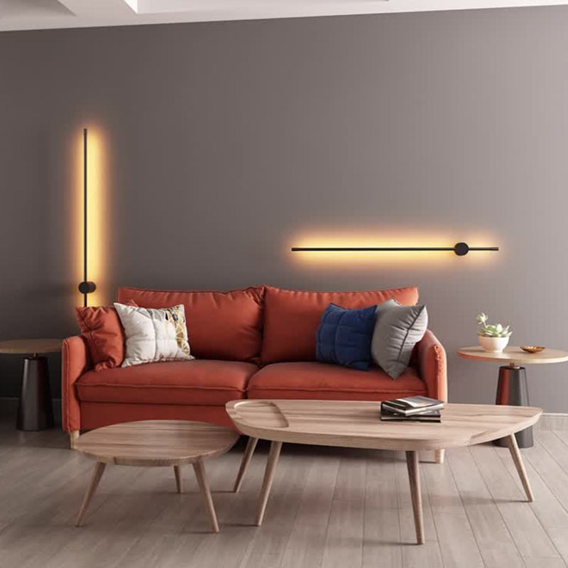 Arisha Minimalist Rotatable Linear LED Outdoor Wall Lamp Corridor Garden - Neutral Decor