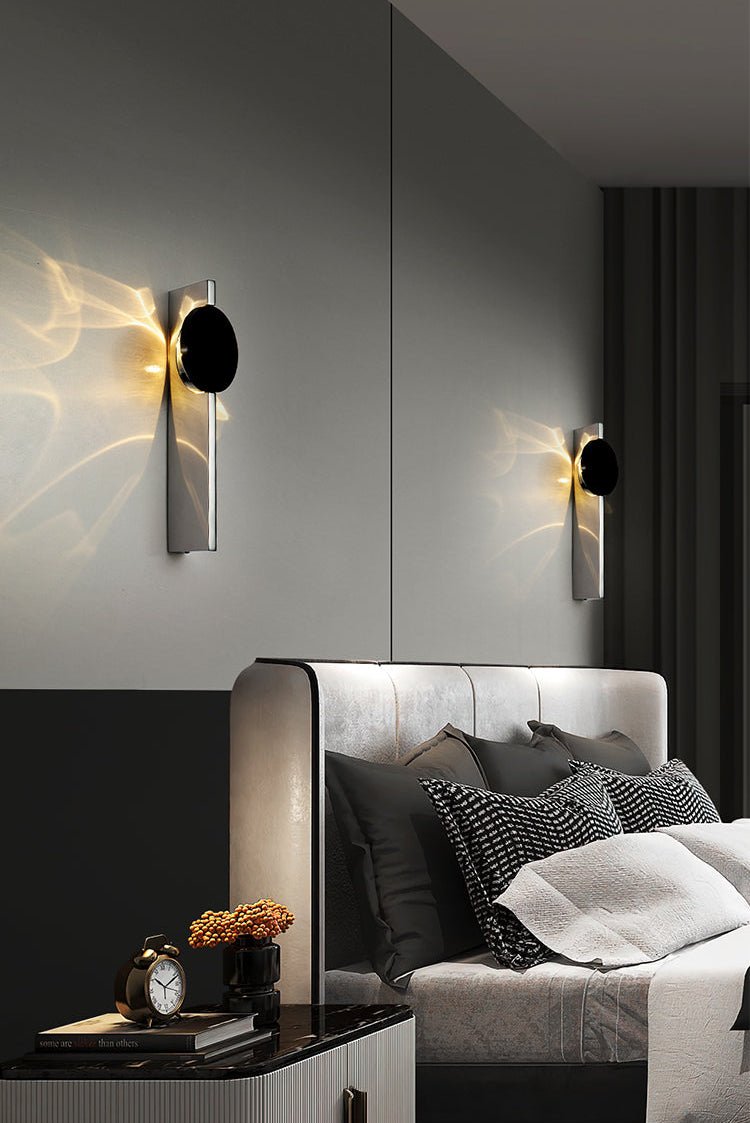 Pethr Wave Minimalist Steel Wall Lamp
