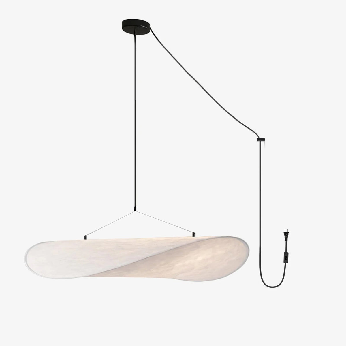 Twist Pendant Contemporary Swag Light