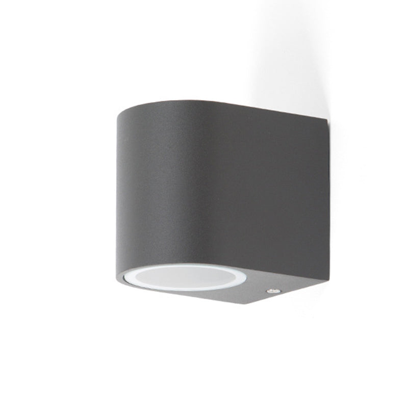 Ray Minimalist Square Outdoor Wall Lamp - Neutral Decor