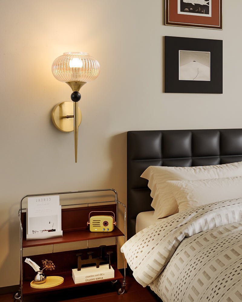 Thyr Ribbed Wall Sconce