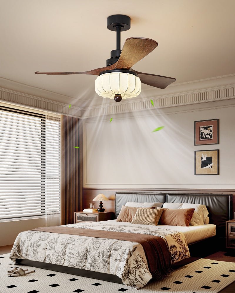 Wrenview Wood Ceiling Fan Light
