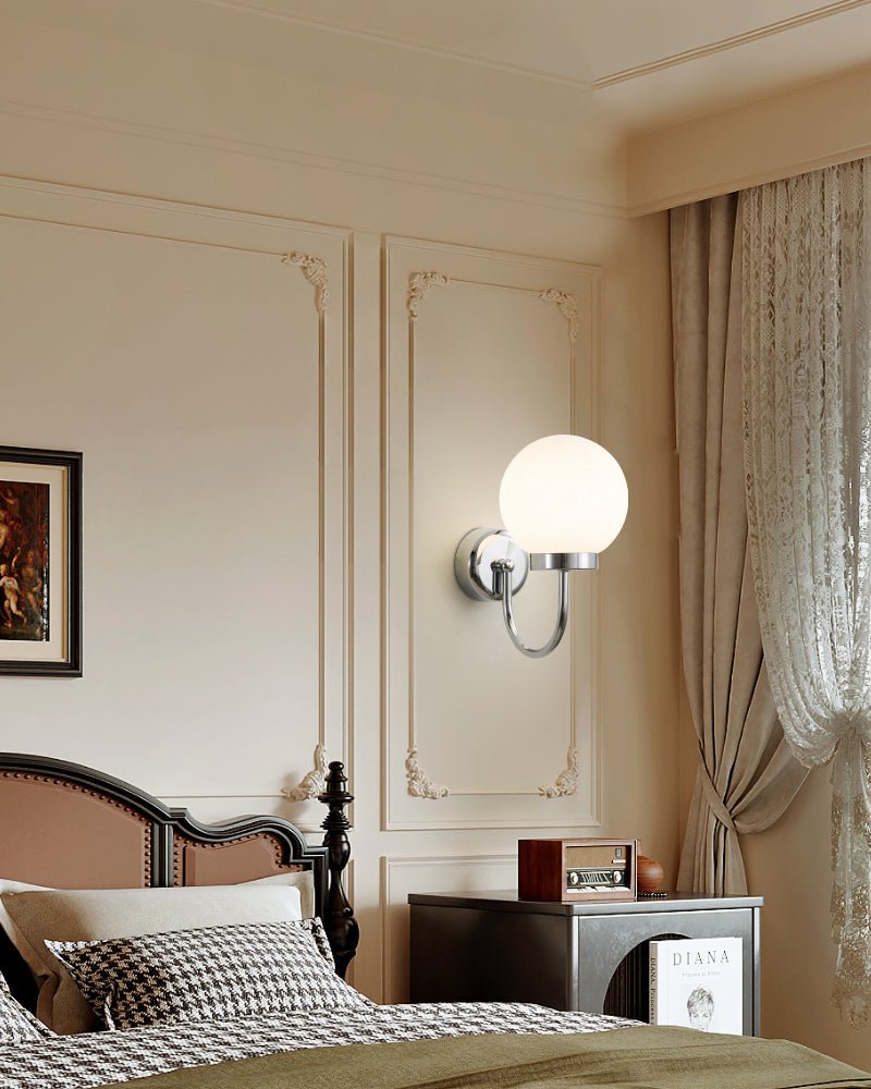 Varnys Chrome Wall Sconce