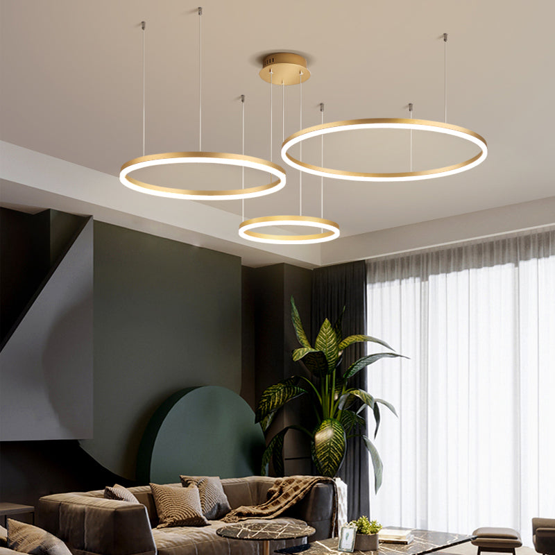 Arisha Modern Pendant Light Tir-Circle - Neutral Decor