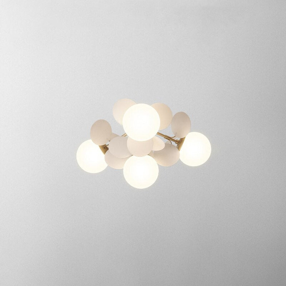 Aria Multicolored Flower Branch Chandelier Living Room - Neutral Decor