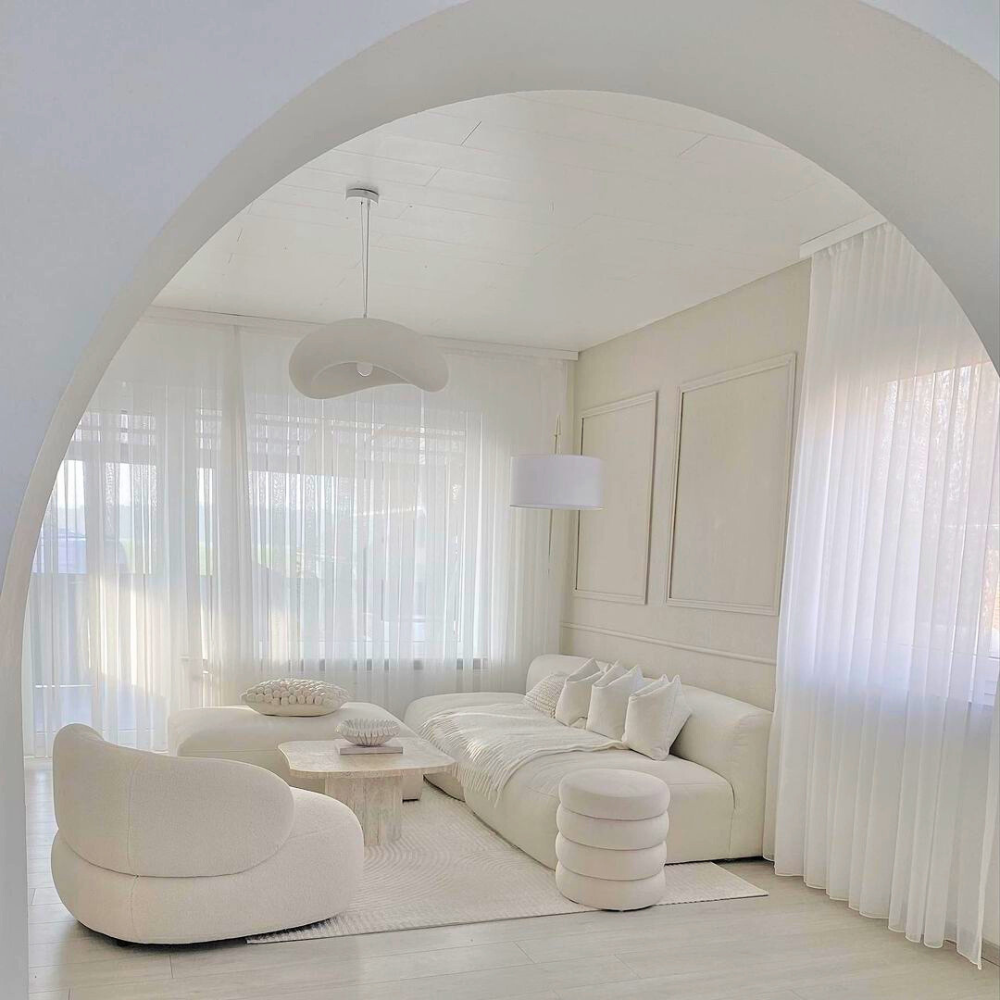 Avi Modern Pendant Light Clouds Living Room Bedroom - Neutral Decor