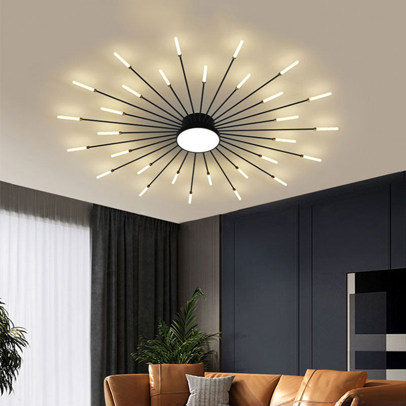 Arisha Modern Home Decoration Fireworks LED Ceiling Light - Neutral Decor