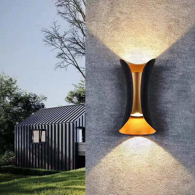 Ray Modern LED Outdoor Wall Light Garden Corridor - Neutral Decor