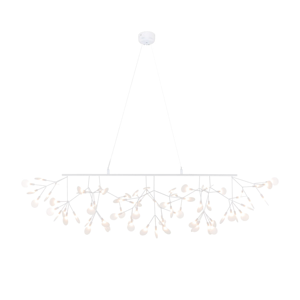 Brenwen Chandelier LED Branch Long Linear Artistic