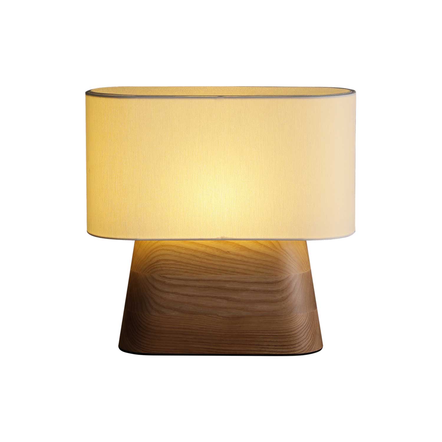 Grashen Wood & Fabric Table Lamp