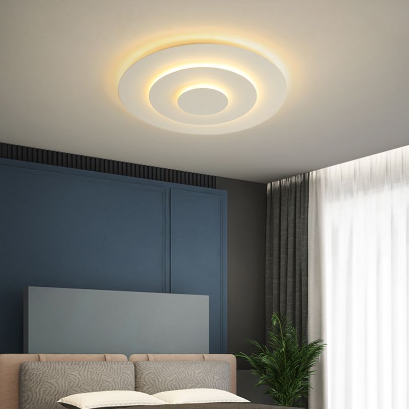Arisha Modern Nordic Flush Mount Ceiling Light Acrylic Living Room - Neutral Decor