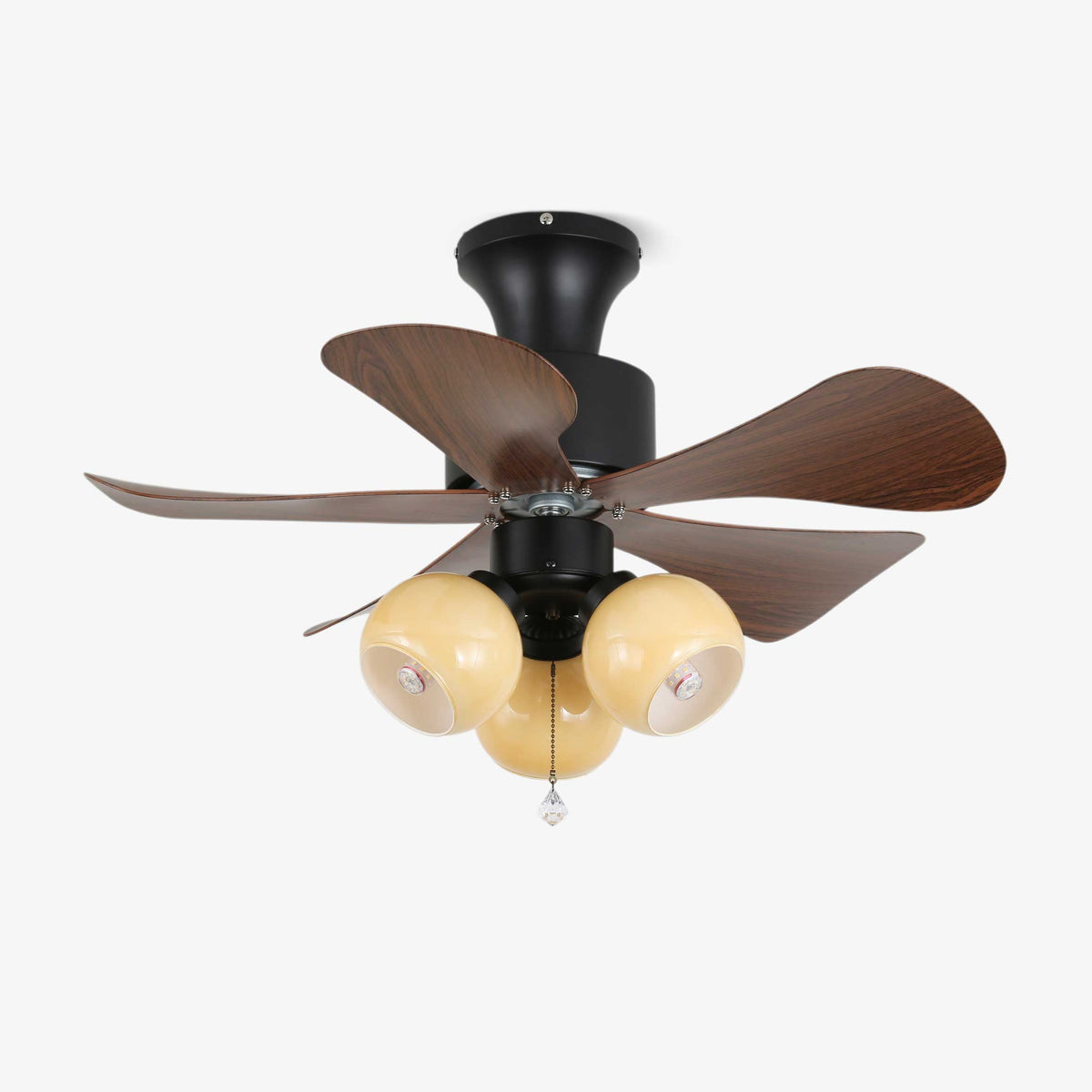 Rinania Vintage Wood Ceiling Fan Light