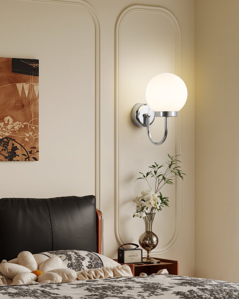 Varnys Chrome Wall Sconce
