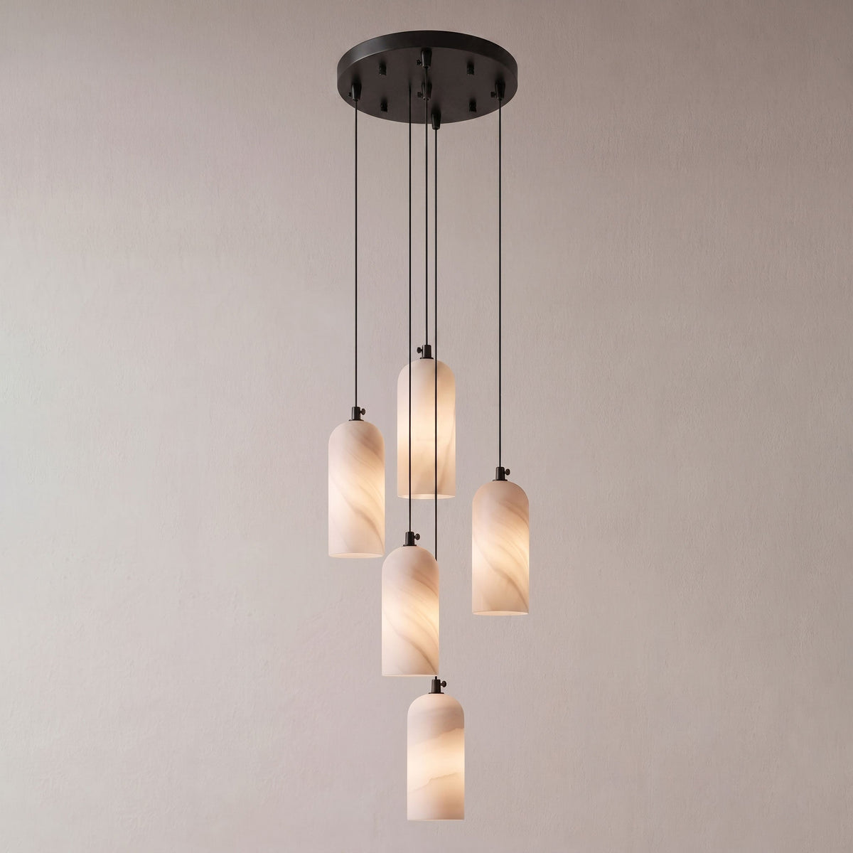 Willowmont Alabaster Pendant Light