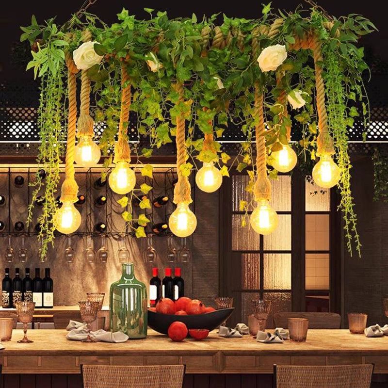 Ritta Natural Decorative Glass Pendant Light - Neutral Decor