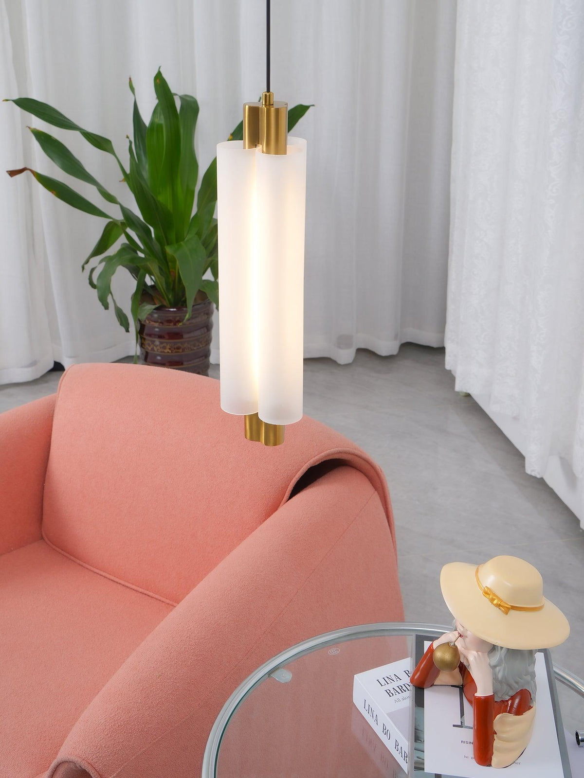 Nirarira Acrylic Industrial Pendant Light
