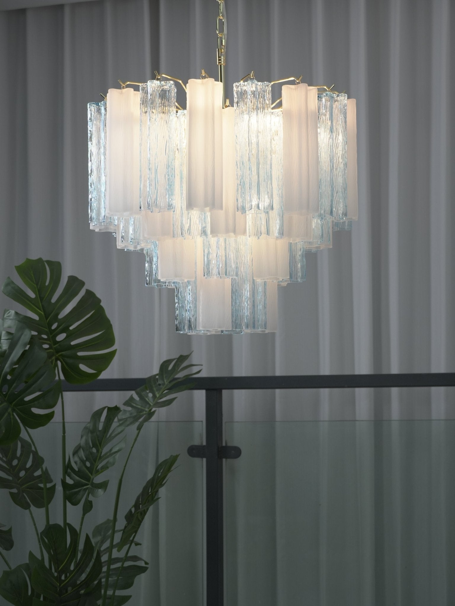 Bexy Glass Cascade Chandelier