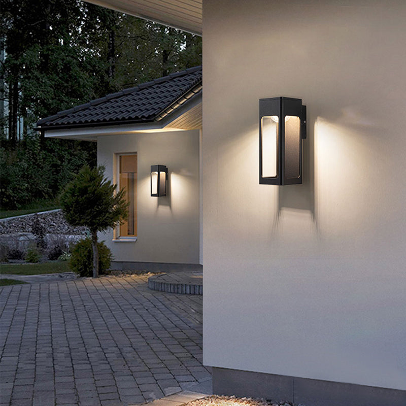 Ray Modern Waterproof Minimalist Geometric Outdoor Wall Light - Neutral Decor