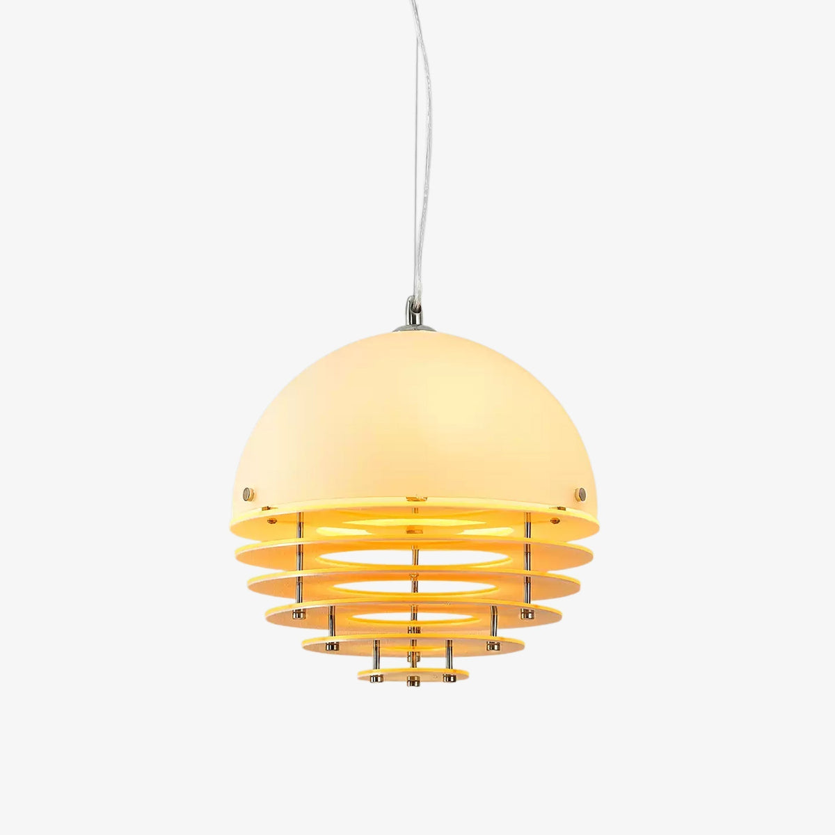 Esme Orange Layered Pendant Lamp