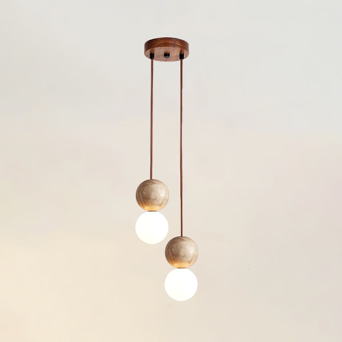 Beauview Travertine Pendant Light