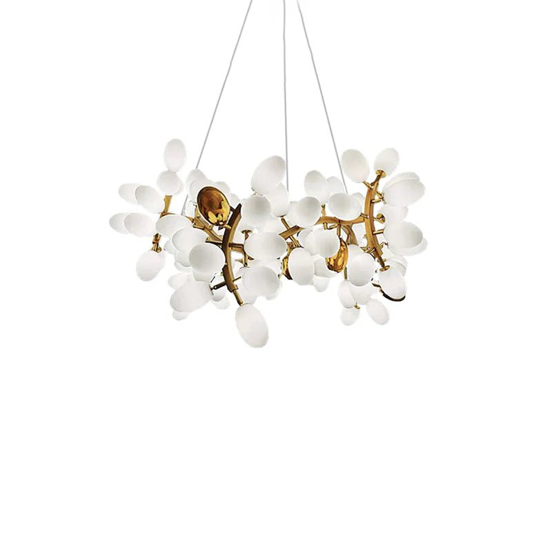 Aldo Elegant Droplet Glass Chandelier