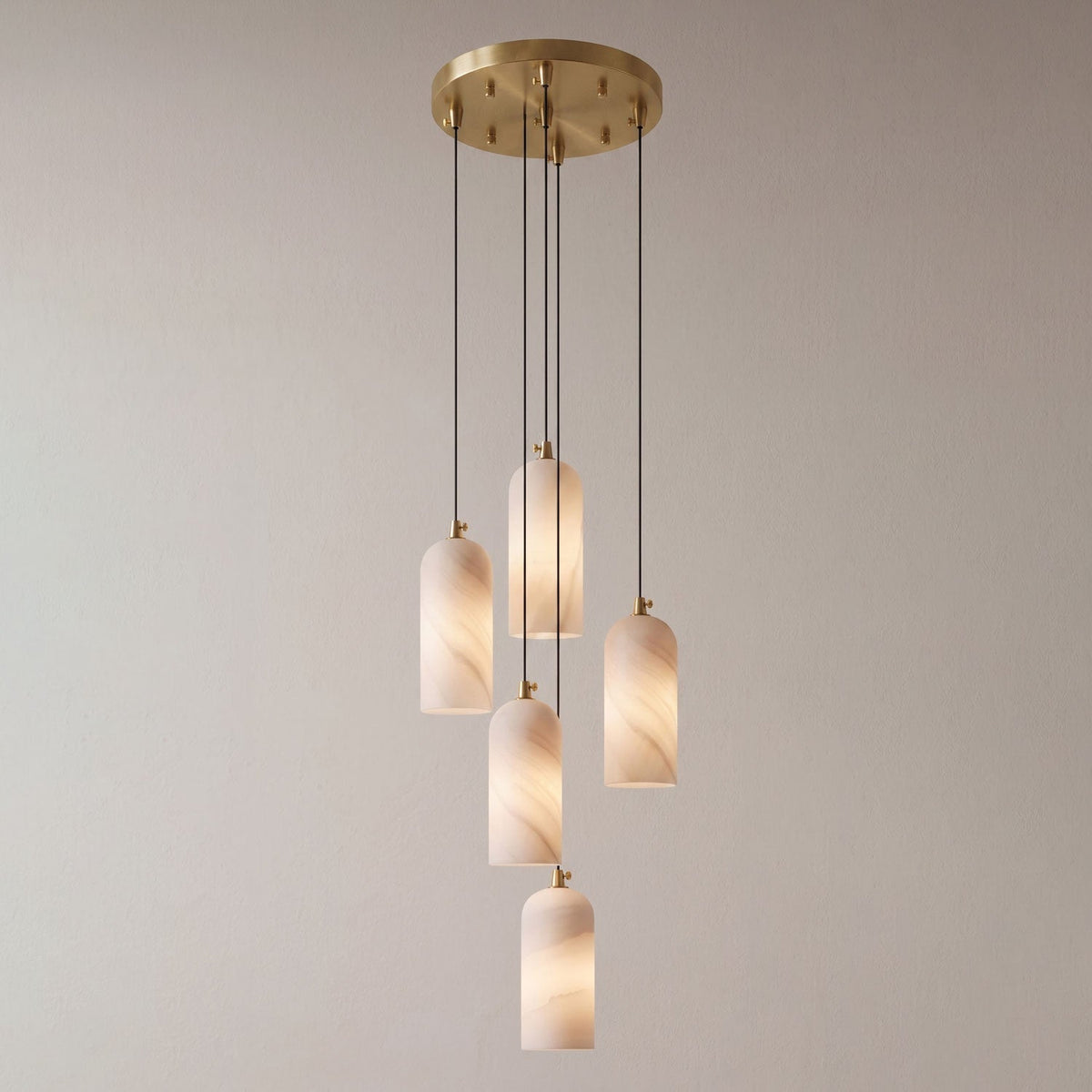 Willowmont Alabaster Pendant Light