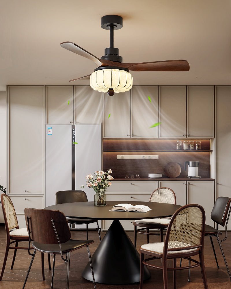 Wrenview Wood Ceiling Fan Light