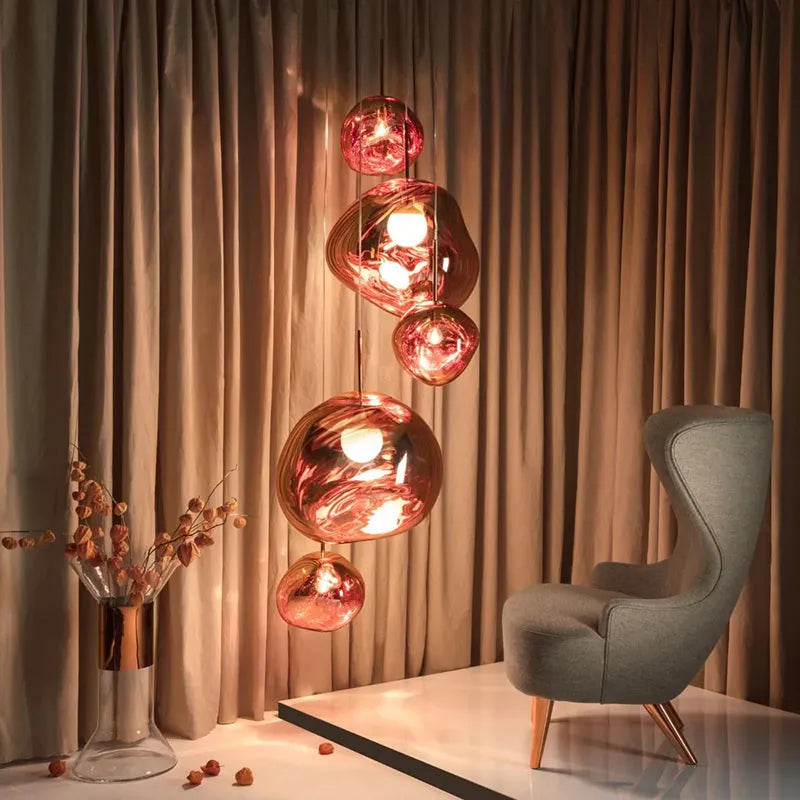 Milo Pendant Lights 4 Colour - Neutral Decor