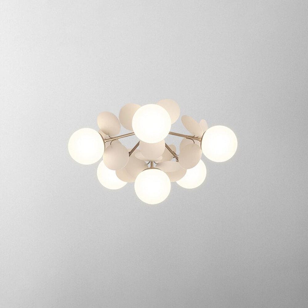 Aria Multicolored Flower Branch Chandelier Living Room - Neutral Decor