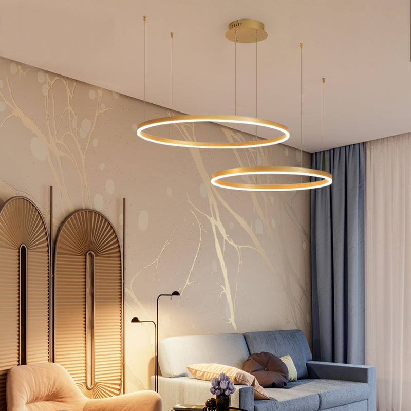Arisha Modern Pendant Light Tir-Circle - Neutral Decor