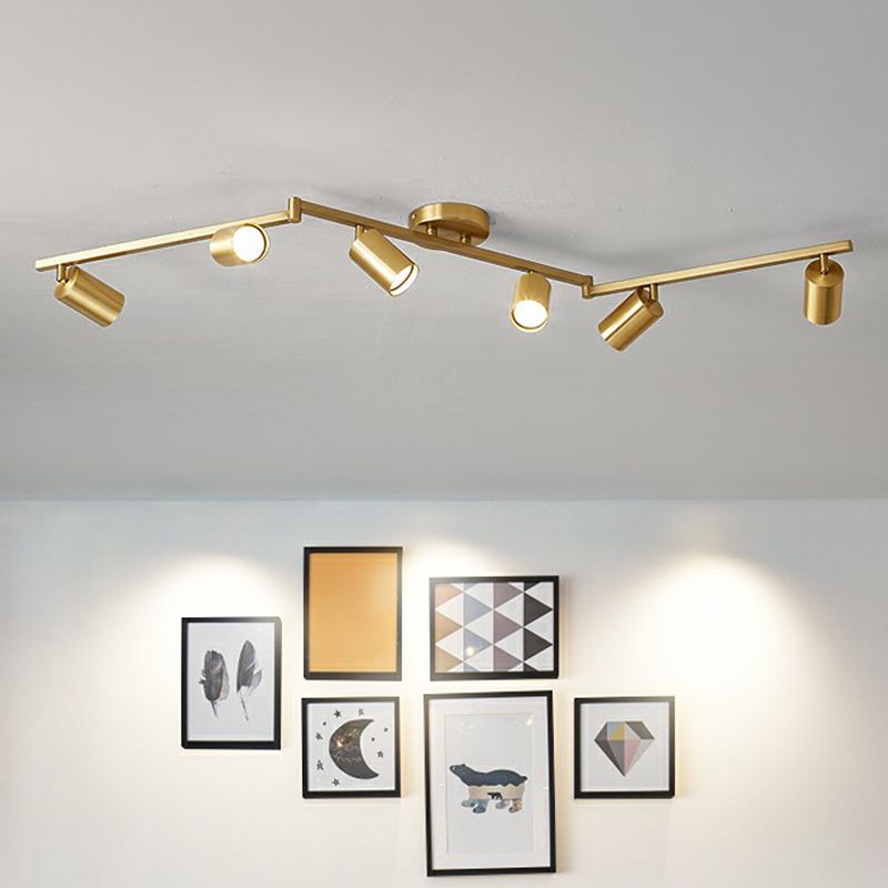 Aim Modern Ceiling Light Spotlight Cast 3 Color 3/4/5/6 Head - Neutral Decor