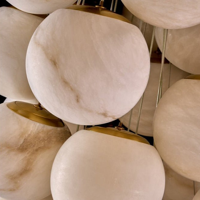 Gaia Alabaster Pendant Light Chandelier